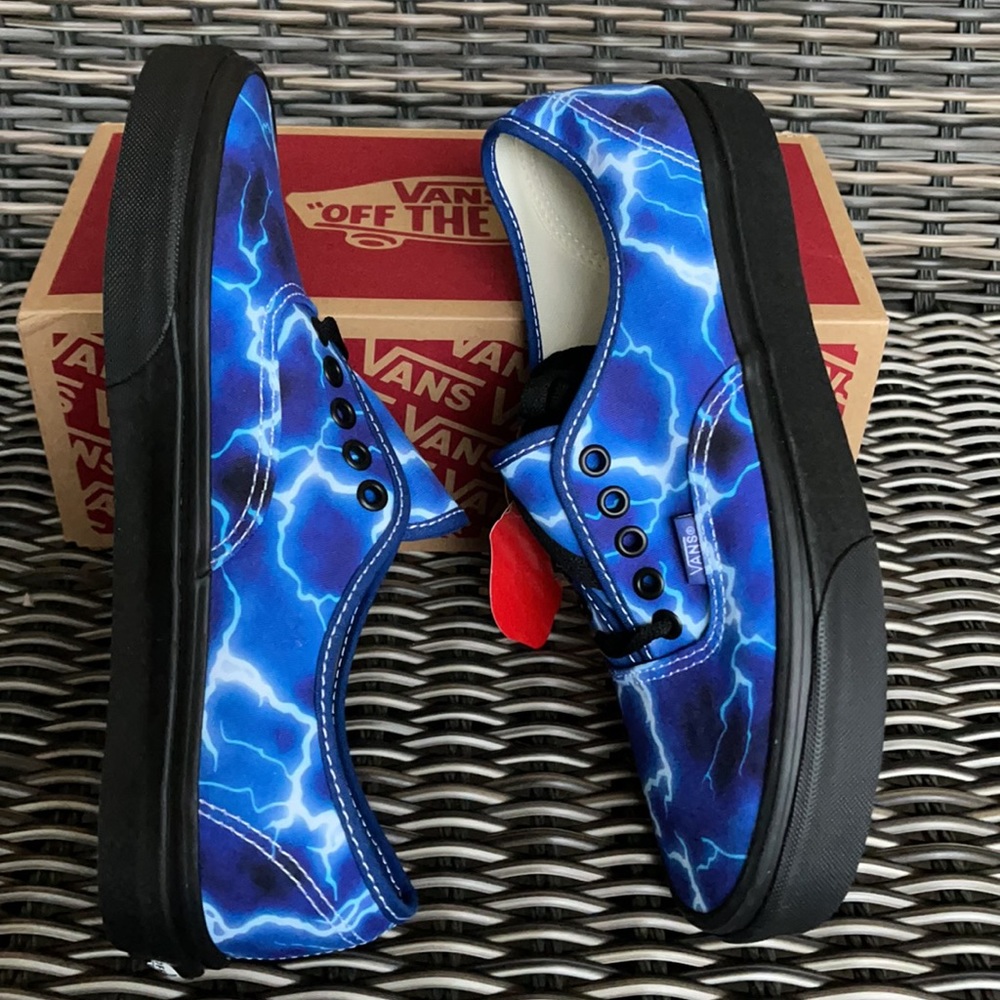 Vans Authentic Lightning Black/Blue WMNS - Picture 12 of 16